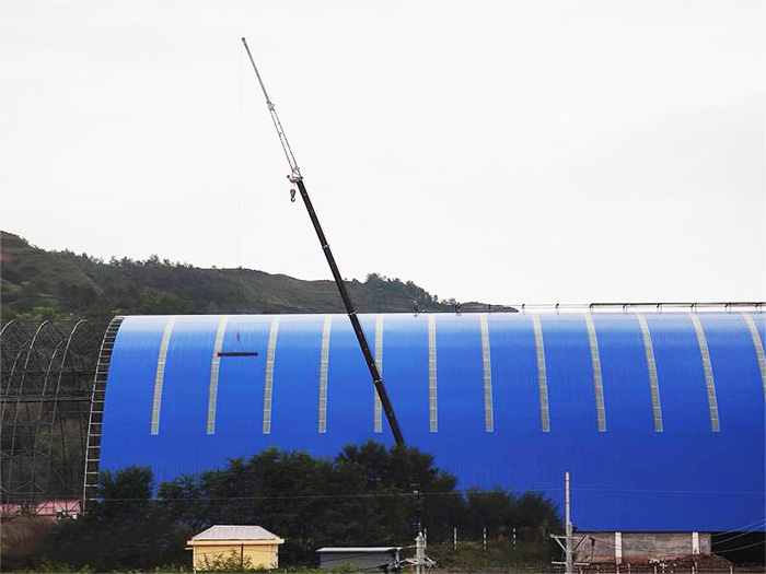 信州区煤棚网架工程